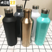 三维工匠X005不锈钢保温保冷水壶 奶绿色凉水壶