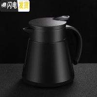 三维工匠迷你保温壶家用小号暖壶小型容量热水壶开水宿舍暖水壶咖啡热水瓶 黑色