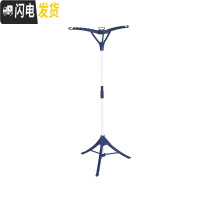 三维工匠晾衣架落地折叠室内晾衣杆立式伞状伸缩移动阳台晾晒挂衣架 三臂 中