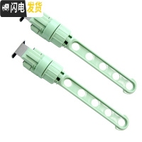 三维工匠小型旅行窗框窗外晾衣架窗台窗户免打孔挂室外防盗网窗阳台暖气片 绿色5孔衣架2个装