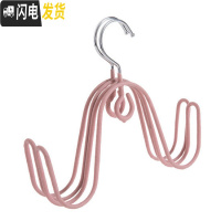 三维工匠 磨砂款鞋架晾晒鞋架2个装 阳台鞋子晾晒架挂钩晾鞋挂鞋架 粉色2个装
