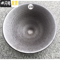 三维工匠正宗龙窑柴烧建盏落灰杯纯手工粗陶自然落灰釉裸烧茶杯铁胎禅定杯 239斗笠9.2#4.7