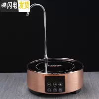 三维工匠日式泡茶壶煮茶器茶具套装家用铸铁壶电陶炉烧水壶办公功夫炉 金色抽水电陶炉