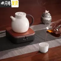 三维工匠手工茶具陶壶家用煮茶茶壶可高温煮水苏打釉陶瓷耐热烧水壶 玫瑰金加壶