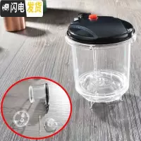 三维工匠泡茶壶耐热防爆玻璃茶壶便携飘逸杯可拆洗家用冲茶器过滤茶具茶杯 深棕色重压750内胆