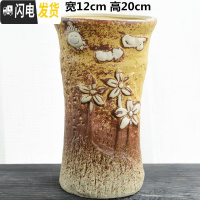 三维工匠法师花盆大号特大老桩高盆复古透气创意简约陶罐粗陶陶瓷多肉花盆 WH老桩特大号-08 特大花盆容器