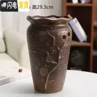 三维工匠多肉个性陶瓷花盆多孔洞洞花盆多肉盆栽摆件绿植陶瓷盆高款兰花盆 洞洞盆SH169 中等花盆容器