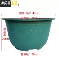 三维工匠塑料花盆特大庭院种植铁树盆景大花盆大码加厚烤漆 430#外口径43高26/cm(一对2个)普通款 加厚加花盆容器
