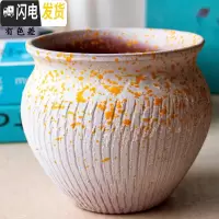 三维工匠法师老桩多肉花盆高透气粗陶多肉植物花盆器紫砂陶瓷大号陶罐批发 HP1817 大花盆容器