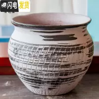 三维工匠法师老桩多肉花盆高透气粗陶多肉植物花盆器紫砂陶瓷大号陶罐批发 HP1710 大花盆容器