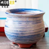 三维工匠法师老桩多肉花盆高透气粗陶多肉植物花盆器紫砂陶瓷大号陶罐批发 HP0714 大花盆容器