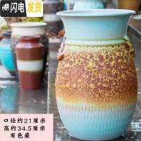 三维工匠多肉花盆多肉植物老桩法师粗陶绿植物陶瓷简约紫砂小高花盆大 ZSHP1798 中等花盆容器