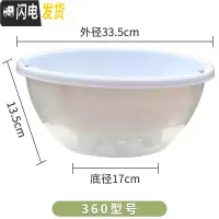 三维工匠花盆大号塑料透明罩懒人自动吸水花盆绿萝专用储水双层 青白360花盆+透明罩+棉绳 大花盆容器