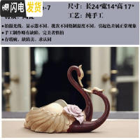 三维工匠花盆创意个性北欧简约另类绿萝桌面盆栽欧式陶瓷大号多肉花盆 JC001金色回头 大花盆容器