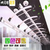 三维工匠手摇双杆室内阳台双杆式晒衣架加厚晾衣杆自动凉衣架 [加厚加强筋]2米12衣架