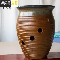 三维工匠多肉花盆透气多肉植物紫砂兰花庭院月季陶瓷特大陶罐法师花盆 ZSHP1959 特大花盆容器
