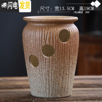 三维工匠特大号陶罐陶瓷复古老桩花盆法师粗陶创意个性植物肉肉大多肉花盆 WH老桩特大号-13 特大花盆容器