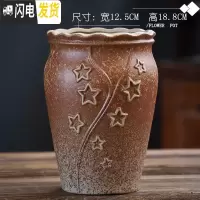 三维工匠特大号陶罐陶瓷复古老桩花盆法师粗陶创意个性植物肉肉大多肉花盆 WH老桩特大号-14 特大花盆容器