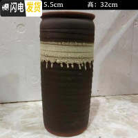 三维工匠花盆陶瓷大号老桩中国风创意家用绿萝吊兰肉肉多肉花盆 新款直桶1 大花盆容器