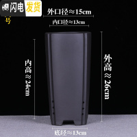 三维工匠精品四方紫砂兰花盆大号高手工陶瓷老桩室内桌面古典 四方-千筒-黑泥-特大号(送紫砂托盘) 大花盆容器