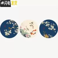 三维工匠2019小幅古风十字绣简单大气古典古代客厅小件秀自 [高端棉线][三幅一整套大版62*62CM*3][三股线绣]
