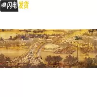 三维工匠十字绣2019清明上河图新款满绣客厅全景钻石画刺绣自己手工线 [满绣棉线-三股线绣]250*85厘米[免费补线]