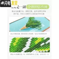 三维工匠2019年新款钻石画满钻客厅三联画带框点贴砖十字绣钻石绣简约花 [三幅一起满钻全贴]180*80厘米[不带框版]