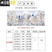 三维工匠2019年新款钻石画满钻新款客厅发财鹿十字绣2020手工自 满钻、全贴[180*70cm]免费补钻、钻量多30