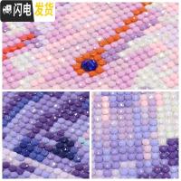 三维工匠2019年新款钻石画满钻花开富贵十字绣客厅水晶钻牡 [AB+异形钻]满钻[210*80厘米]多加30钻量、送工