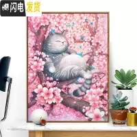 三维工匠2019新款客厅十字绣自己绣手工儿童房卧室学生款钻石画 贴钻款[满钻]全贴-尺寸65*85厘米-钻量多30