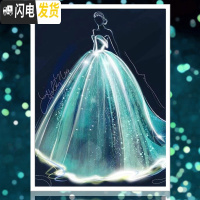 三维工匠蒙娜丽莎2018新款简单十字绣客厅简约现代清新小幅餐厅卧室刺绣线 [赠运险-棉线]47*61厘米[满绣3股绣]