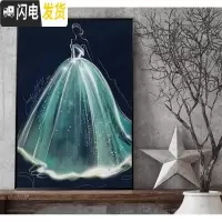 三维工匠蒙娜丽莎2018新款简单十字绣客厅简约现代清新小幅餐厅卧室刺绣线 [赠运险-丝线]47*61厘米[不满意包退]