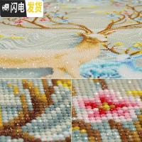 三维工匠钻石画2020年新款满钻客厅麋鹿水晶点贴砖diy十字绣 满钻全贴[70*110厘米]多加30钻量、送工具包2套