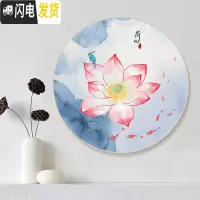 三维工匠水墨荷花十字绣线绣2019新款绣客厅三联画小件满绣卧室自己绣手工 小鸟棉线4股安格古绢布+满绣