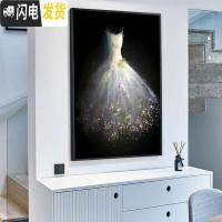 三维工匠钻石画2019新款绣大幅客厅梦幻婚纱满贴砖大气自己手工小件十 魔方AB钻[60*73厘米]多送钻量30满十字绣