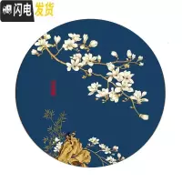 三维工匠十字绣简单绣小件花开富贵欧式清新客厅卧室立体印花满绣 家和富贵小版[45*45CM]中版39,大版49让客服改价