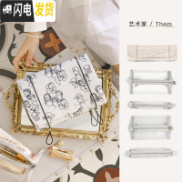 三维工匠网红化妆包女便携旅行随身小号ins风超火洗漱品收纳袋大容量收纳包