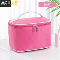 三维工匠旅行化妆包小号便携韩国简约大容量化妆品收纳包可爱少女心洗漱包