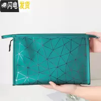 三维工匠ins网红化妆包小便携化妆品收纳袋韩版学生大容量洗漱包随身携带收纳包