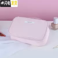 三维工匠化妆包女ins风超火网红大容量化妆品收纳袋便携随身旅行洗漱包收纳包