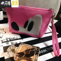 三维工匠韩国女士防水洗漱包化妆包卡通大小号手拿式便携旅行化妆品收纳袋收纳包