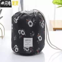 三维工匠韩版ins懒人网红化妆包大容量抽绳收纳袋洗漱包旅行便携多功能包收纳包