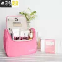 三维工匠旅行化妆包小号便携韩国简约大容量多功能少女心化妆品收纳洗漱包收纳包