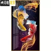 三维工匠十字绣2019年新款5D水晶点粘贴砖玄关客厅钻石画 满钻AB彩钻[90*160厘米]免费补钻,多送30钻量,送