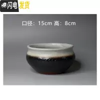 三维工匠粗陶多肉花盆大口径拼盘套装组合透气多肉花盆绿萝陶瓷 158白口 15*8花盆容器