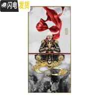 三维工匠钻石画满钻客厅美猴王齐天大圣十字绣2019新款简约 [满钻版A款]100x200厘米5D魔方圆钻[满钻全贴更漂亮