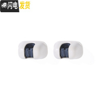 三维工匠无痕挂钩拖把夹卡座厨房挂架免打孔拖把架卫生间粘胶墙壁挂扫把夹 浅灰两个装