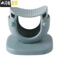 三维工匠拖把夹挂钩挂架扫把家用壁挂免打孔卫生间置物架强力收纳墙上 北欧绿1个装