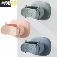 三维工匠免打孔拖把挂钩壁挂式挂拖把卡扣浴室置物架拖把夹拖把架 混搭挂扣[三个装]