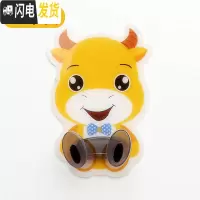 三维工匠创意电源插头挂钩厨房电线粘贴式壁挂收纳免打孔强力插座无痕粘钩 10个装粘钩小牛